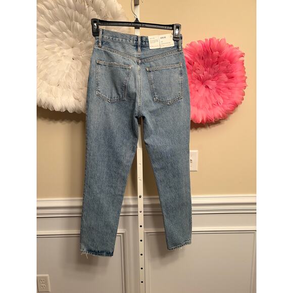 NWT AGOLDE FEN HIGH RISE RELAXED TAPER JEANS SIZE 25 - Picture 4 of 6